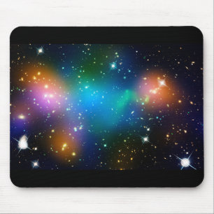 カラフルな銀河団 MOUSE MAT