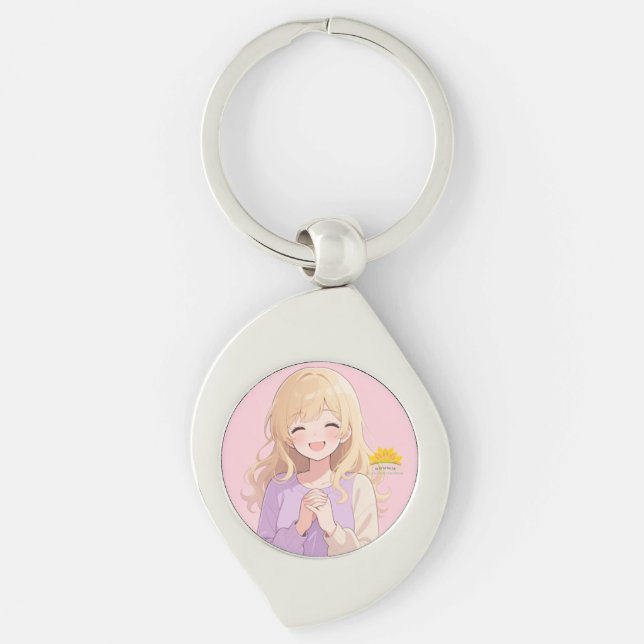 キーホルダー - Luna Key Ring (Front)