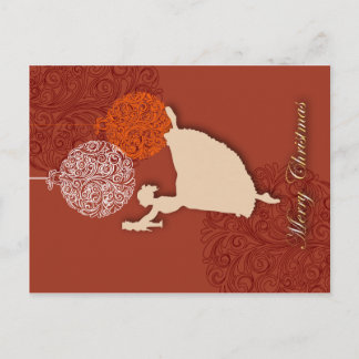 クリスマスカード くるみ割り人形 クララ POSTCARD