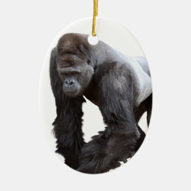 ゴリラの優良製品 CERAMIC TREE DECORATION (Front)