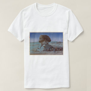 スフィンクス(夜), Sphinx(Night), Hiroshi Yoshida, Woodcut T-Shirt