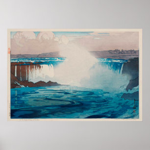 ナイアガラ瀑布, Niagara Falls, Hiroshi Yosh Poster