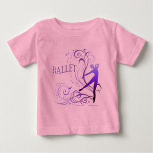 バレエ スクロール BABY T-Shirt