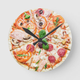 ピザ 壁掛け時計 pizza Wall clock