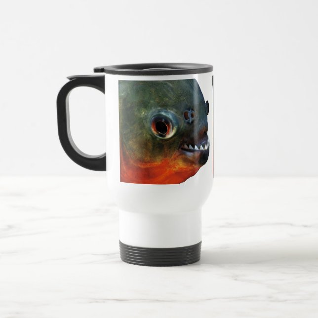 ピラニアの製品 TRAVEL MUG (Left)
