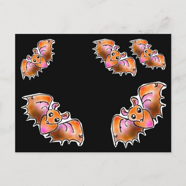 フルーツバットちゃん POSTCARD (Front)