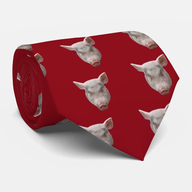 ブタ TIE (Rolled)
