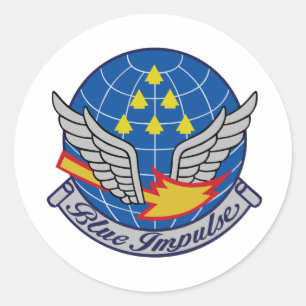 ブルーインパルス CLASSIC ROUND STICKER