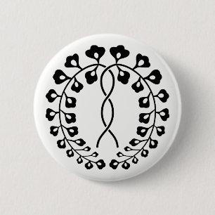 一条藤 6 CM ROUND BADGE