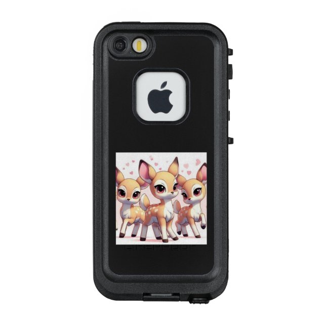 三つ子のバンビ🐾 LifeProof iPhone CASE (Back)