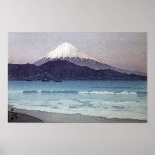 三保の富士, Mt. Fuji seen from Miho peninsula Poster