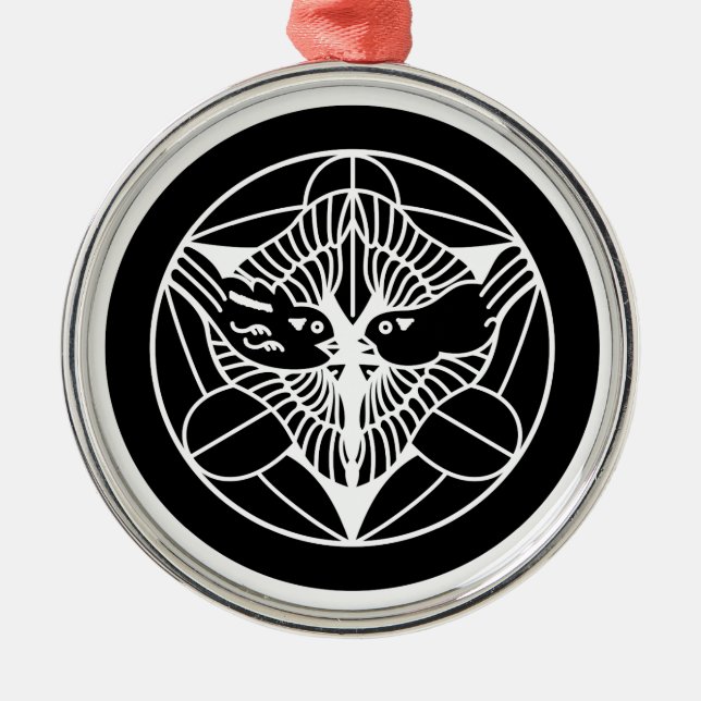 上杉家笹 METAL TREE DECORATION (Front)