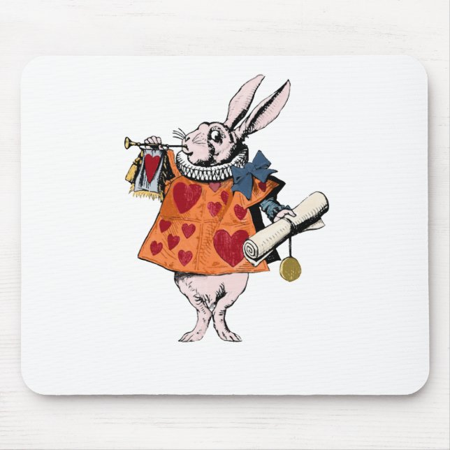 不思議の国のアリスのうさぎ MOUSE MAT (Front)