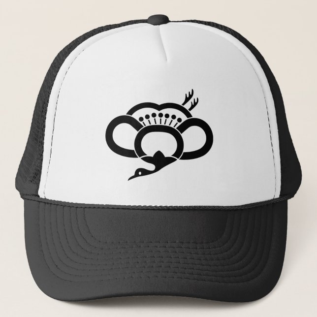 中陰梅鶴 TRUCKER HAT (Front)