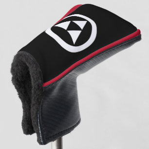 丸に三つ鱗 ゴルフヘッドカバー GOLF HEAD COVER