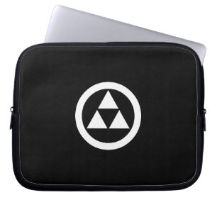 丸に三つ鱗 LAPTOP SLEEVE