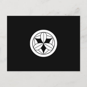 丸に九枚笹 POSTCARD