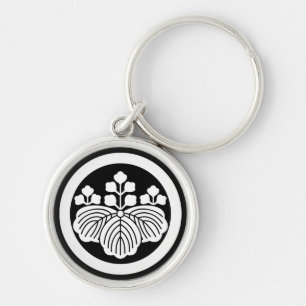 丸に五三桐 KEY RING