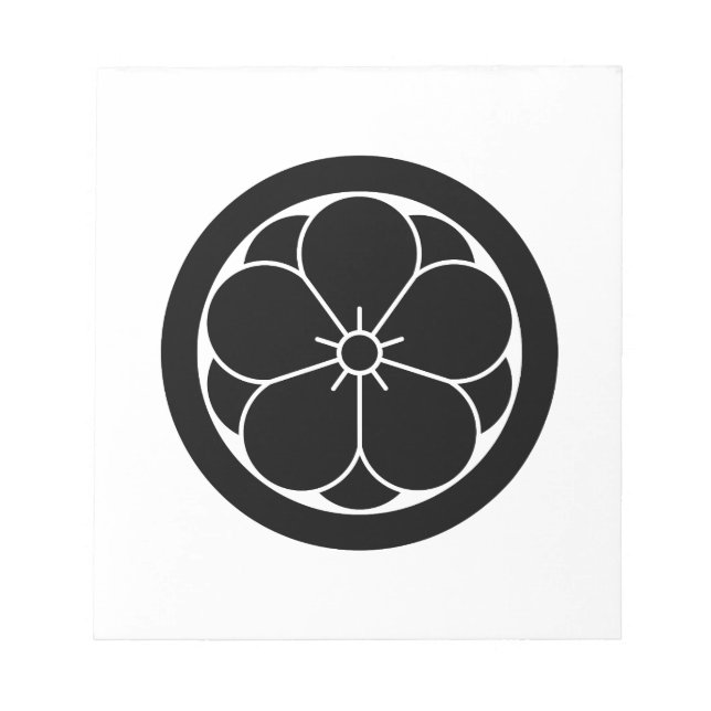 丸に八重梅 NOTEPAD (Front)