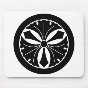 丸に剣三つ銀杏 MOUSE MAT