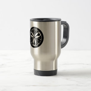 丸に剣三つ銀杏 TRAVEL MUG