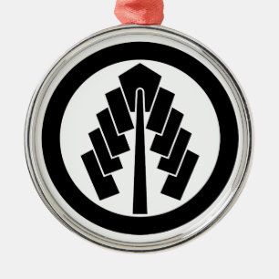 丸に幣 METAL TREE DECORATION