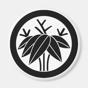 丸に根笹 MAGNET