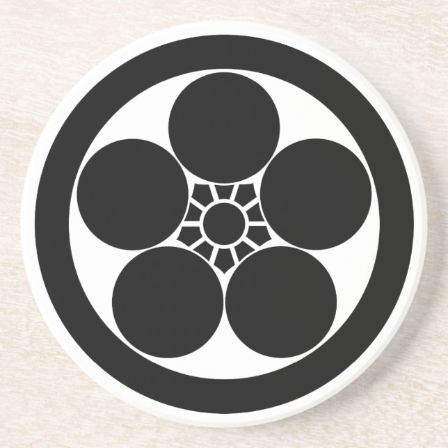 丸に梅鉢 COASTER (Front)