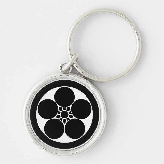 丸に梅鉢 KEY RING (Front)