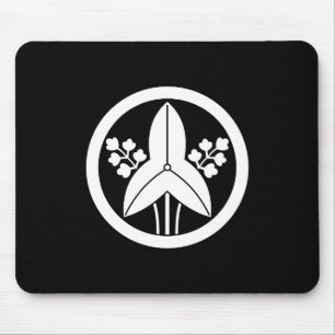 丸に立ち沢瀉 MOUSE MAT