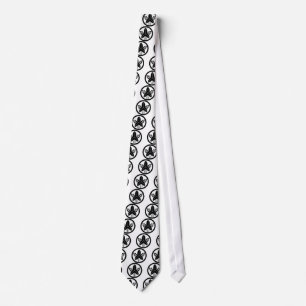 丸に立沢瀉 TIE