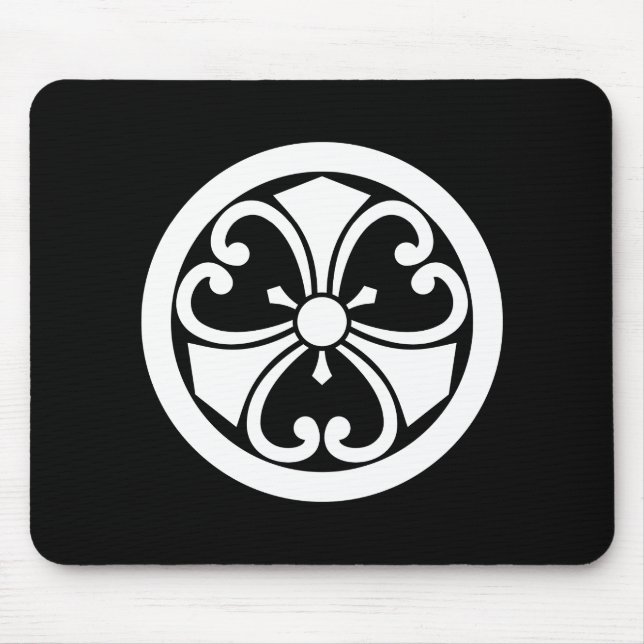 丸に蔓剣酢漿草 MOUSE MAT (Front)