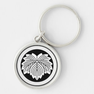 丸に鬼蔦 KEY RING