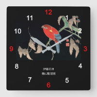 伊 藤 冲"櫟 鸚