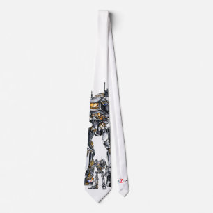 作品番号00004 「2つの探知塔の機体」パターン2 ネクタイ TIE