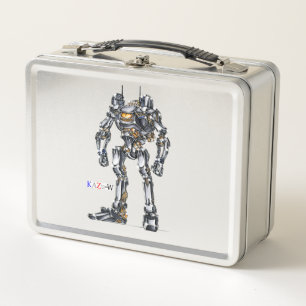 作品番号00004 「2つの探知塔の機体 METAL LUNCH BOX