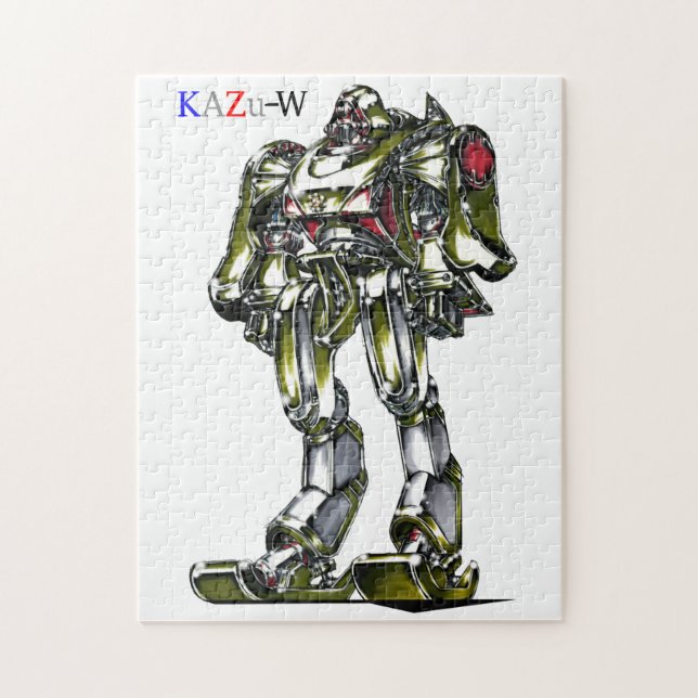  作品番号00007　「陸戦高耐久試験機」 JIGSAW PUZZLE (Vertical)