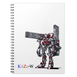 作品番号00010 「高出力荷粒子砲3連装2基装備の砲兵機」 NOTEBOOK
