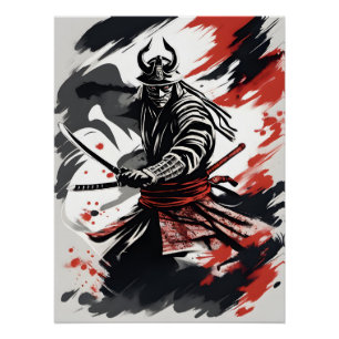 侍の戦士 samurai warrior poster