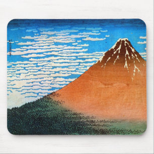 凱風快晴（赤富士）, 北斎 Red Mount Fuji, Hokusai, Ukiyo-e Mouse Mat