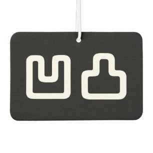 凹凸 Outotsu おうとつ Car Air Freshener