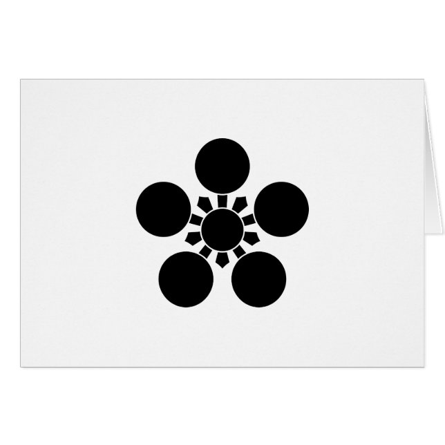 加賀梅鉢 (Front Horizontal)