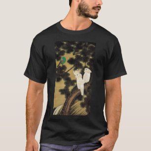 動植綵絵(12)老松鸚鵡図, 伊藤若冲 T-Shirt