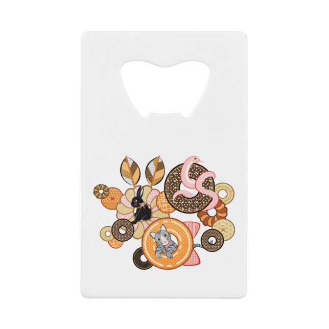 動物とドーナッツ（リメイク）／Animal and doughnut (Remake) (Front)