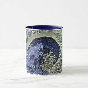 北斎の波, 北斎 Hokusai Wave, Hokusai Mug