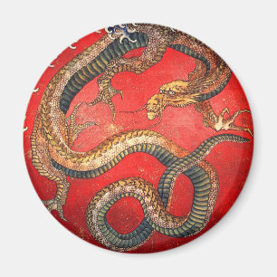 北斎の龍, 北斎 Hokusai Dragon, Hokusai Magnet