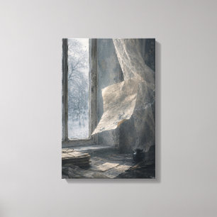 北風の手紙 — KŌAN (Portrait) Canvas Print