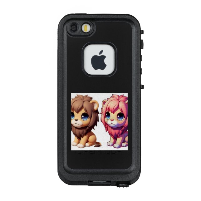 双子ライオン LifeProof iPhone CASE (Back)