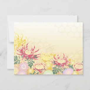 和の美しさを届ける＊菊のポストカード POSTCARD