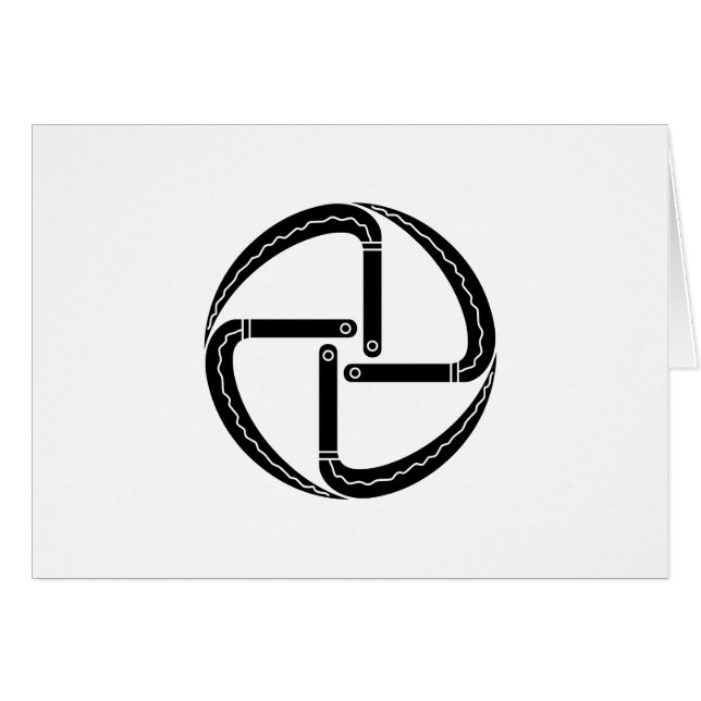 四つ鎌 (Front Horizontal)